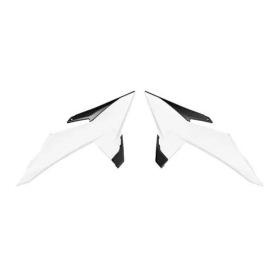 Пластмасови капаци за радиатор RACETECH Radiator Covers (White) KTM 25-26