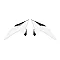Пластмасови капаци за радиатор RACETECH Radiator Covers (White) KTM 25-26