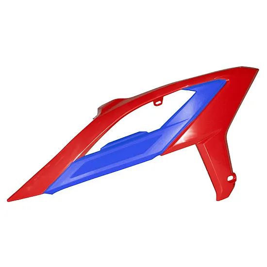 Пластмасови капаци за радиатор RACETECH Radiator Scoops With Support Beta RR 20-24 (Red/Blue)
