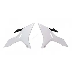Предпазител за радиатор RACETECH Yamaha YZ125/250 White