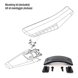 Заден калник RACETECH Rear Fender Husqvarna 23-25 (Black)