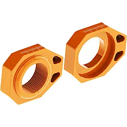 Блок втулка за задна ос SCAR Axle Blocks KTM SX 125/250 13-22 / SXF 250/350/450 13-22 ORANGE