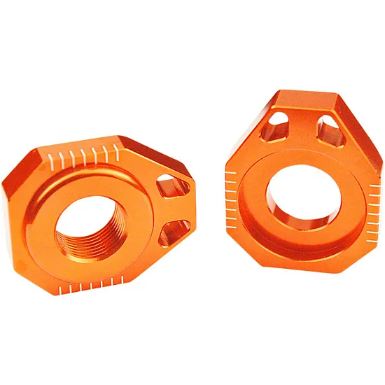 Блок втулка за задна ос SCAR Axle Blocks KTM EXC 02-16 ORANGE