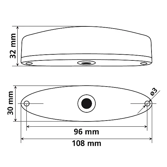Задни светлини Porster Led 12V - 90159