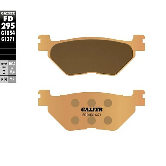 Задни мото накладки Galfer SINTERED COMPOUND FD295G1371
