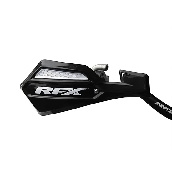 Протектори за кормило RFX 1 Series Handguard (Black/White) Including Fitting Kit BETA RR 250 19-24