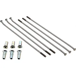 Спици и нипели RFX 18" Spokes set - Silver/Silver 32 spokes