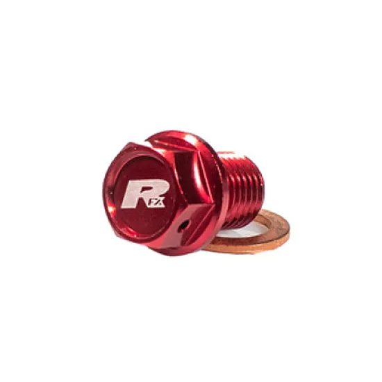 Пробка за масло RFX Magnetic Drain Bolt (Red) [M12 x 15mm x 1.25]
