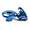 Втулки за джанти RFX Pro FAST Wheel Spacers Rear (Blue) Husqvarna TC 85 Big Wheels 14-24