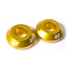 Втулки за джанти RFX Pro FAST Wheel Spacers Rear (Yellow) - Suzuki RMZ250/450 05-25