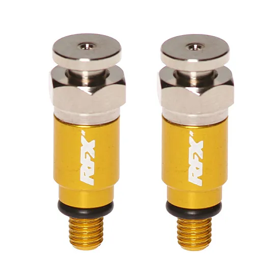 Обезвъздушители за вилка RFX Pro M5x0.8 (Yellow) Kayaba/Showa RR 250 2T RACING