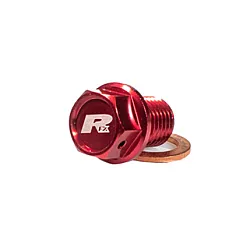 Пробка за масло RFX Pro Magnetic Drain Bolt (Red) [M8 x 35mm x 1.25] - Honda CRF250R 20-21