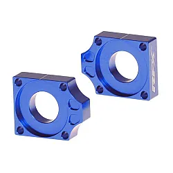 Блок втулка за задна ос RFX Pro Rear Axle Adjuster Blocks BLUE Husq FE 250/350/450 / TE 300 23-25
