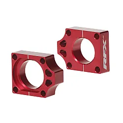 Блок втулка за задна ос RFX Pro Rear Axle Adjuster Blocks (Red) Honda CR 125R/250R 02-07 CRF 250R 04-09