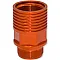 Удължение за охлаждане на задната спирачка RFX RFX Pro Rear Brake Res Cooling Extension (Orange) - KTM 125-525