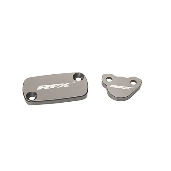 Комплект капаци RFX Pro Reservoir Cap Kit (Mineral Grey) - Honda CR/CRF
