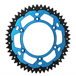 Заден пиньон RFX Pro Series Armalite Double Compound Rear Sprocket (Steel/Aluminium) - 520 48T Blue