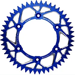 Заден пиньон RFX Pro Series Elite KTM SX 50 14-24 Aluminium Rear Sprocket Blue - 415 38T