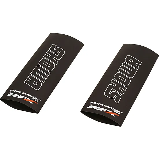 Калъфи за колове RFX Race Series Forkshrink Upper Fork Guard w/ Showa Logo - White