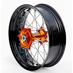 Джанта RFX Race SM Complete Rear Wheel 17x5,00 (Orange) KTM/HUSQ