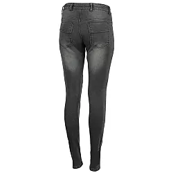 Seca Athena Slim Fit Дамски мото дънки - Черни