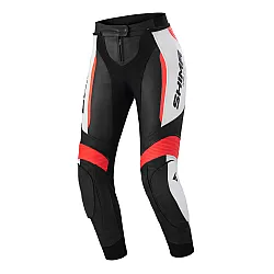 Дамски кожен панталон Shima Miura 2.0 Red Fluo