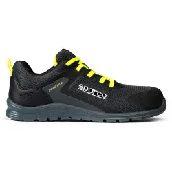 Sparco Practice Josef S1PL защитни обувки - тъмносив / жълт