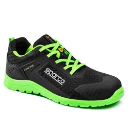 Sparco Practice Rimus S1PL защитни обувки - черно / зелено
