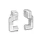 Повдигачи за кормило SW-MOTECH BAR BACK VARIO 22MM S