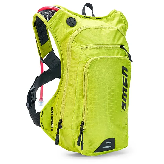 Хидраторна раница USWE OUTLANDER 9L HYDRATION PACK CRAZY YELLOW