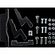 6MM предпазна кора HON 450 CRFR-CRFRX-CRF400RX AXP RACING AX1575