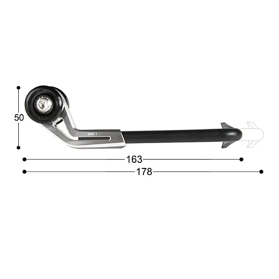 Предпазител лост BARRACUDA LEVER PRO-TECT B-LUX RED