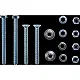 Водач за верига HON CRFL 250-300 черен AXP RACING AX1608