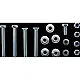Водач за верига KAW KXF250-450 черен AXP RACING AX1676