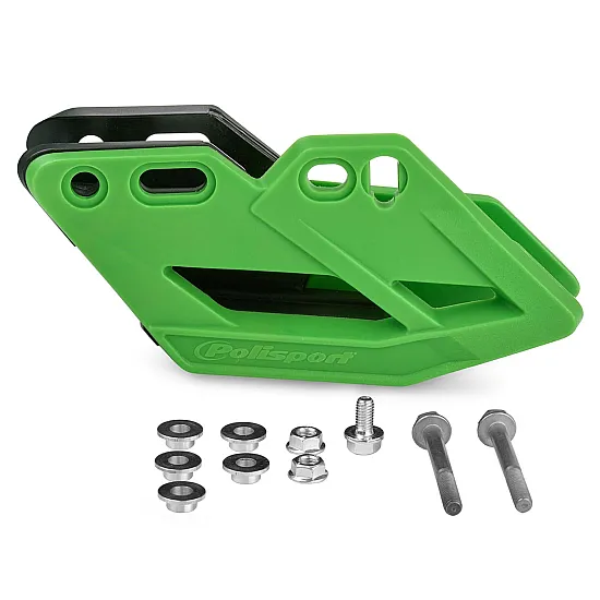 Водач за верига POLISPORT KAWASAKI KXF 250/450 - 2009-20 - GREEN