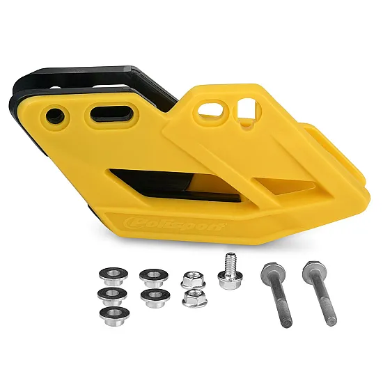 Водач за верига POLISPORT SUZUKI RMZ250 - 2007-18 RMZ450 - 2005-17- YELLOW
