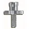 Регулираща гайка DOMINO CABLE ADJUSTER M8X1MM Aluminum