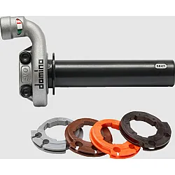 Конзола за газ DOMINO KRK EVO THROTTLE CONTROL NO GRIPS SILVER