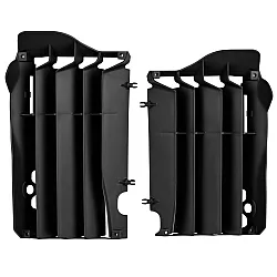 Преден предпазител за радиатор POLISPORT HONDA CRF250R (14-15) BLACK