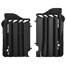 Преден предпазител за радиатор POLISPORT HONDA CRF250R (16-17) CRF450R (15-16) BLACK