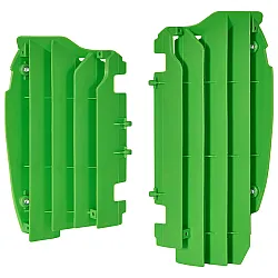 Преден предпазител за радиатор POLISPORT KAWASAKI KX450F(12-15) GREEN