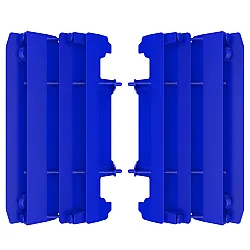 Преден предпазител за радиатор POLISPORT YAMAHA YZ125 / YZ250 (05-20)  BLUE
