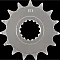 Преден зъбен венец - YAMAHA - 15 T MOOSE RACING D26-4165-15CRMO