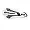 Предпазител за кормило POLISPORT MX FLOW  YAMAHA YZ/YZF/WR 2008 - 22 WHITE/BLACK