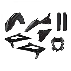 Комплект пластмаси POLISPORT Full Plastic Kit Beta RR 2T/4T (2023-24) Black