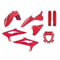 Комплект пластмаси POLISPORT  Full Plastic Kit Beta RR 2T/4T (2023-24) Red