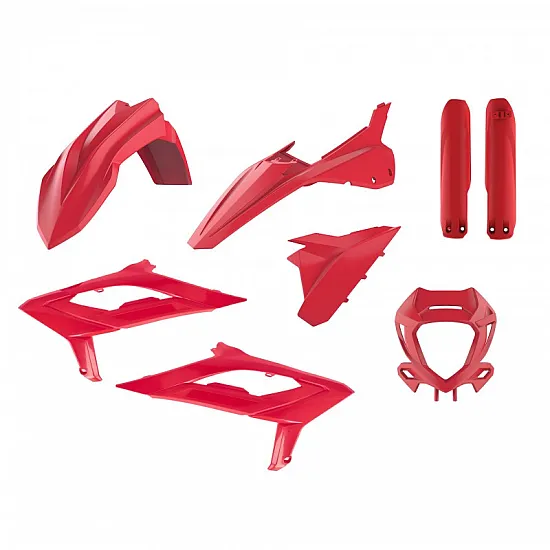 Комплект пластмаси POLISPORT  Full Plastic Kit Beta RR 2T/4T (2023-24) Red