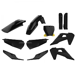 Комплект пластмаси POLISPORT Full Plastic Kit Husqvarna TC/FC (2019-2022) Black
