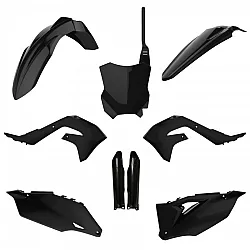 Комплект пластмаси POLISPORT Full Plastic Kit Kawasaki KX-F 450 (2019-23) Black