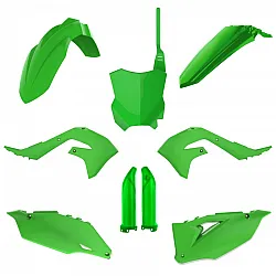 Комплект пластмаси POLISPORT Full Plastic Kit Kawasaki KX-F 450 (2019-23) OEM